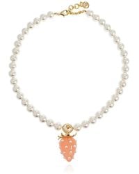 CASABLANCA - "Strawberry" Necklace - Lyst
