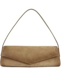 Jil Sander - Walnut Kante Flap Shoulder Bag - Lyst