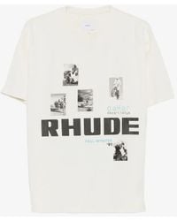 Rhude - Inspired Winter Rallye Graphic Tee For - Lyst