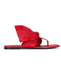 Givenchy - Boudoir Bow Flat Thongs - Lyst