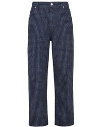 Fendi - Cotton Blend Jeans - Lyst