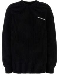 Marine Serre - Cotton Oversize Sweater - Lyst