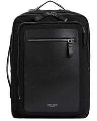 Giorgio Armani - Premium Tech Fabric Backpack For Modern - Lyst