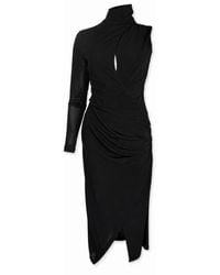Pinko - Viscose Elastane Dress - Lyst
