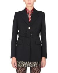 Versace - Jacket With Medusa Button - Lyst
