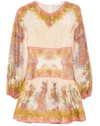 Zimmermann - Indra Short Dress - Lyst