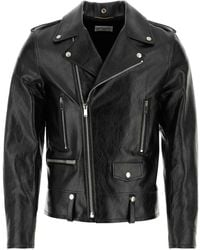 Saint Laurent - Motorcycle Jacket - Lyst