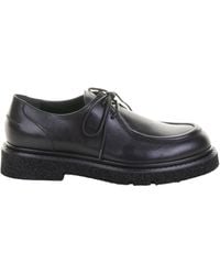 Guglielmo Rotta - Nappa Leather Moccasin With Laces - Lyst