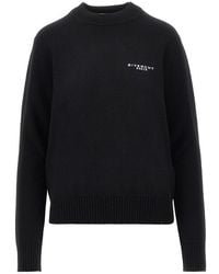 Givenchy - Cashmere And Wool Sweater With Embroidery - Lyst