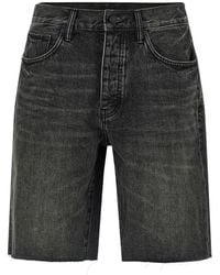 Purple - 'P059 Kamari' Bermuda Shorts - Lyst