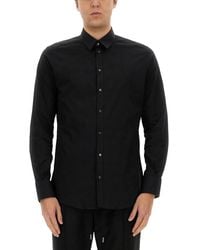 Dolce & Gabbana - Dolce & Gabbana Stretch Cotton Poplin Shirt - Lyst