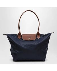 Longchamp - Marine Le Pliage Original L Bag - Lyst