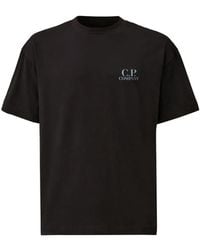 C.P. Company - C.P.Company Logo Cotton T-Shirt - Lyst
