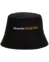 McQueen - Logo Bucket Hat - Lyst