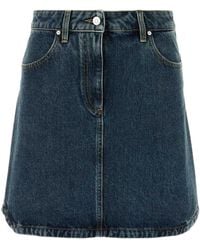 Givenchy - Denim Skirt - Lyst