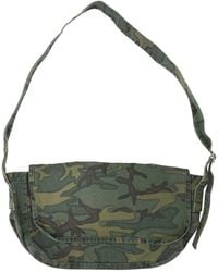 Needles - Reversible News Paper Bag Cotton Large Shoulder Bag - Lyst