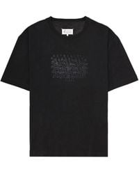 Maison Margiela - T-Shirt With Print Cotton T-Shirts - Lyst