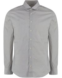 BASTONCINO - Printed Cotton Shirt - Lyst