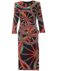Dolce & Gabbana - Carretto Print Dress - Lyst
