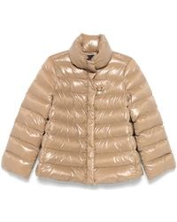 Fay - Glossy Quilted Down Jacket - Lyst