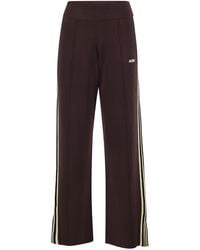 Autry - Wide-Leg Track Trousers With Contrast Side Stripes - Lyst