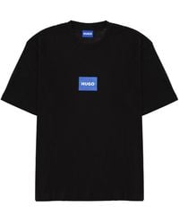 HUGO - Crew Neck T-Shirt - Lyst