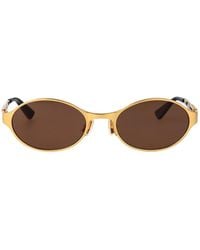 Bottega Veneta - Metal Sunglasses - Lyst