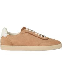 Brunello Cucinelli - Suede Trainers - Lyst