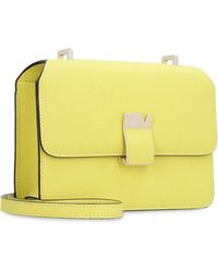 Valextra - Nolo Mini Leather Crossbody Bag - Lyst