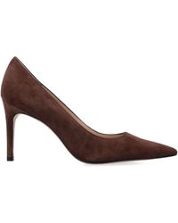 Stuart Weitzman - Stuart Power 85 Pointed-Toe Pumps - Lyst
