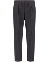 Herno - Tailored Wool Dress Pants - Lyst