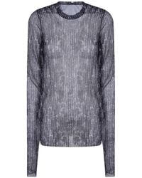 Maria Calderara - Loose T-Shirtgraphic Pattern Small Bi - Lyst