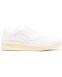 Jil Sander - Leather Sneakers - Lyst