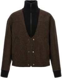 Maison Margiela - Wool Bomber Jacket - Lyst