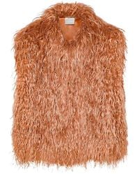 forte_forte - Ecofur Vest - Lyst