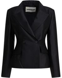 Sandbeige - "Karin" Blazer Jacket - Lyst