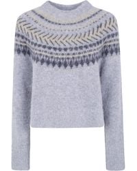 Barbour - "Annette" Knitted Jumper - Lyst