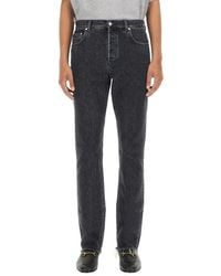 Gucci - Denim Pants With Label - Lyst