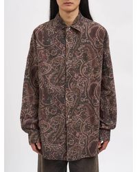 Our Legacy - Vast Shirt Overdyed Snake Shirt - Lyst