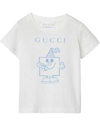 Gucci - "Happy Birthday" T-Shirt - Lyst