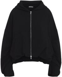 Dries Van Noten - Cotton Hannett Tris Hoodie - Lyst