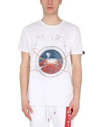 Alpha Industries - Mission To Mars T-Shirt - Lyst