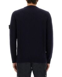 Stone Island - Wool Jersey - Lyst