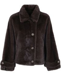 DR. HOPE - Fake Fur Jacket - Lyst