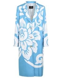 Etro - Printed Caban - Lyst