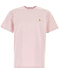 Carhartt - S/S Chase T-Shirt Cotton Combed Single Jersey - Lyst