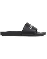 Off-White c/o Virgil Abloh - Bookish Sliders With Logo - Lyst