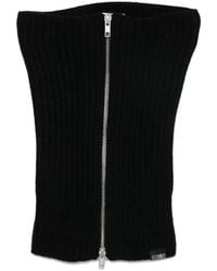MM6 by Maison Margiela - High Zip Collar - Lyst