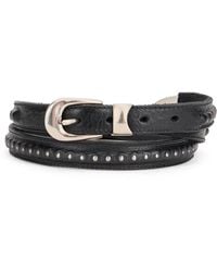 Our Legacy - Leather Belt With Studs - Lyst