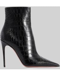 Paris Texas - Vera 85 Charcoal Ankle Boots - Lyst